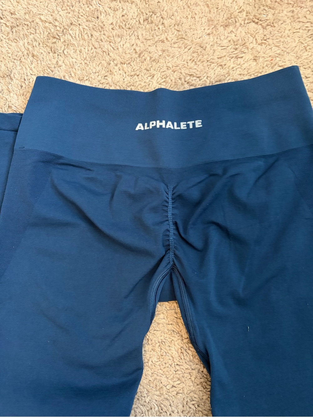 Alphalete Leggings Set - Forest Green & Navy - Picture 7 of 14